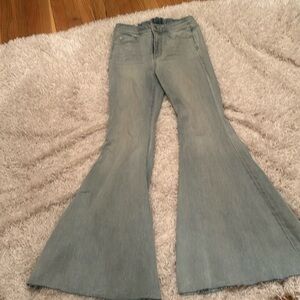 Bell bottom jeans
